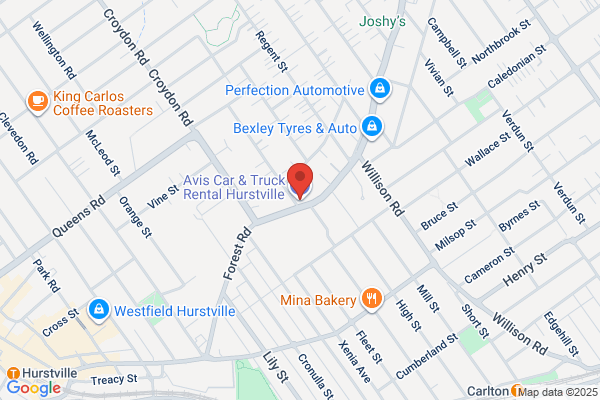 Avis Car & Truck Rental Hurstville
