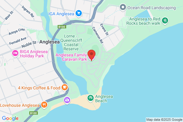 Anglesea Beachfront Family Caravan Park