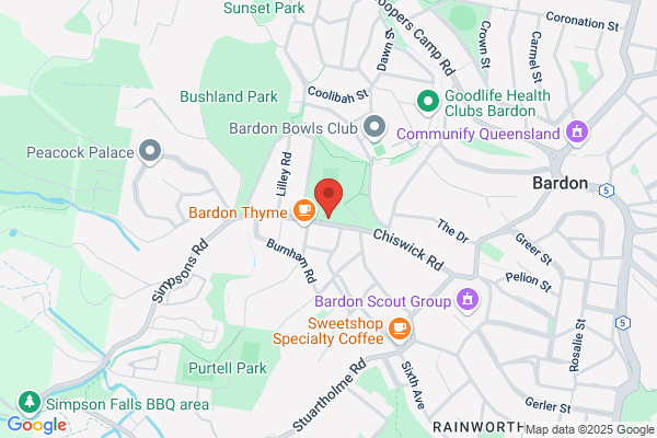 Central Bardon Wedding Venue