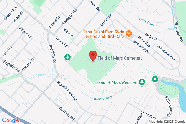 Catholic Cemetery Trust, Field of Mars