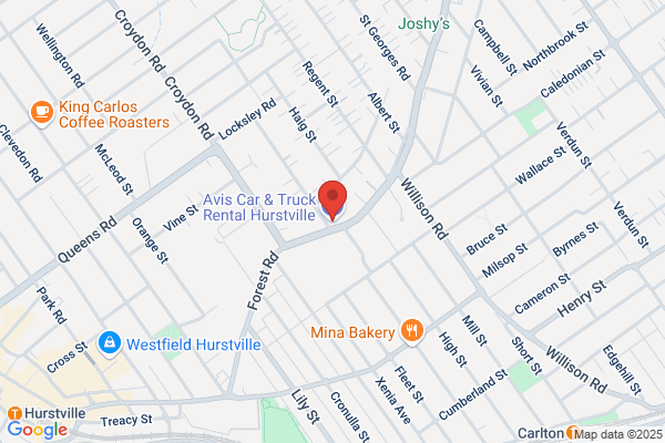 Avis Car & Truck Rental Hurstville