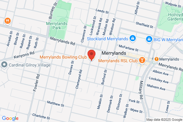 Club Merrylands Bowls Shop