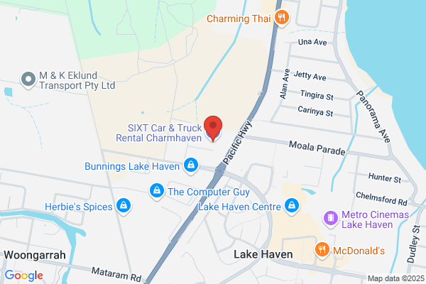 Central Coast Car Rentals