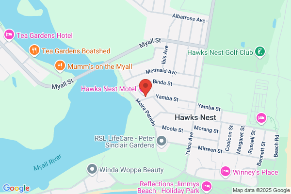 Hawks Nest Myall River Palms Motor Inn