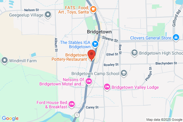 Bridgetown Pottery-Restaurant