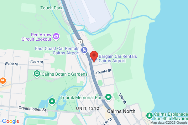 Bargain Car Rentals Cairns Airport