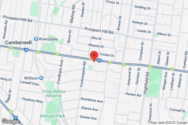 BWS Middle Camberwell