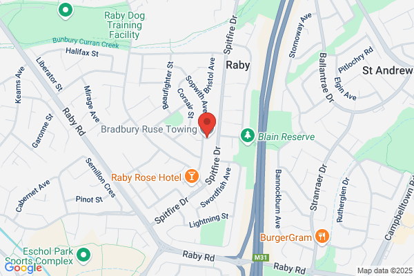Bradbury Ruse Towing Service of Campbelltown