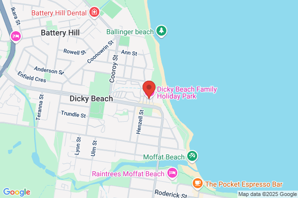 Caravan Park Dicky Beach