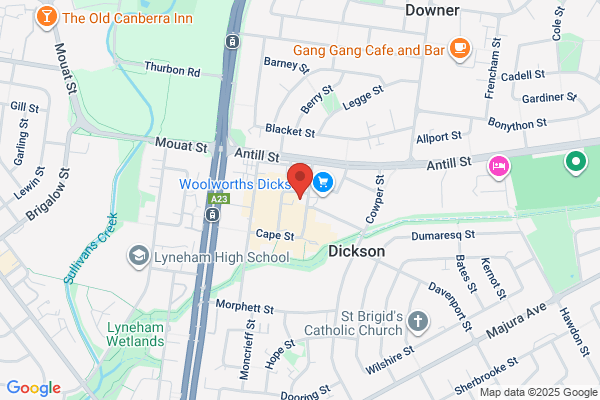 BWS Dickson (Woolley St)