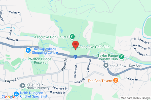 Ashgrove On Course Golf Shop