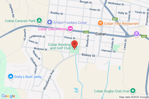 Cobar Bowling & Golf Club Chinese Restaurant