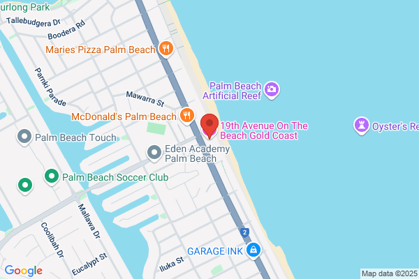 19th Avenue On The Beach