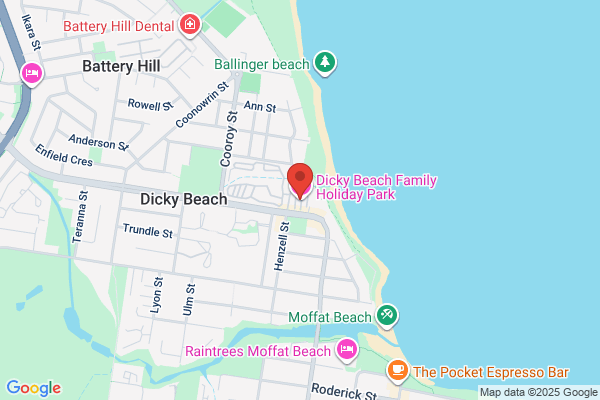 Caravan Park Dicky Beach