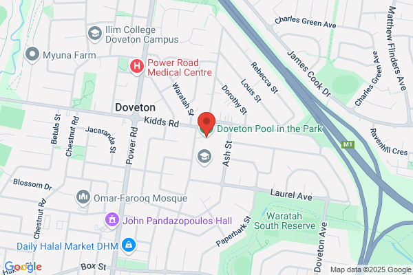 Doveton Pool in the Park