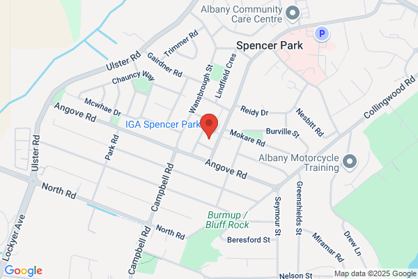 BWS Albany Spencer Park