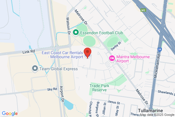 East Coast Car Rentals - Melbourne Airport