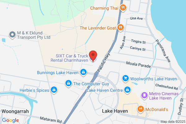 Central Coast Car Rentals