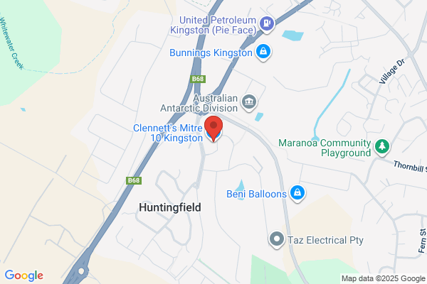 Clennett's Kingston & Huonville Mitre 10