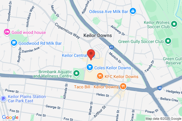 Brown Gouge Dry Cleaners
