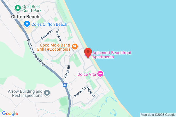 Golden Chain Agincourt Beachfront Apartments