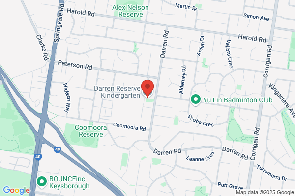 Darren Reserve Kindergarten