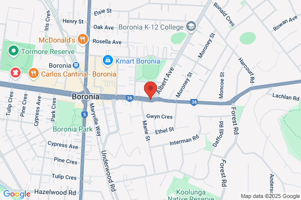 Boronia on Albert