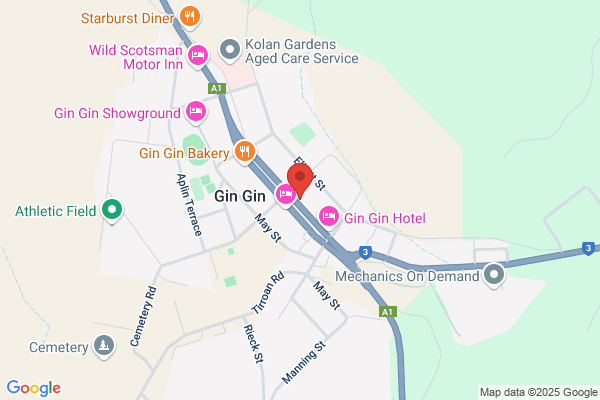 Gin Gin Takeaway Food