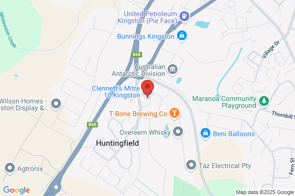 Clennett's Kingston & Huonville Mitre 10
