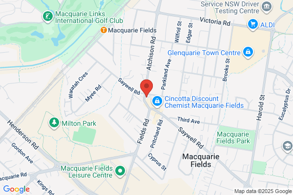 BWS Macquarie Fields Drive