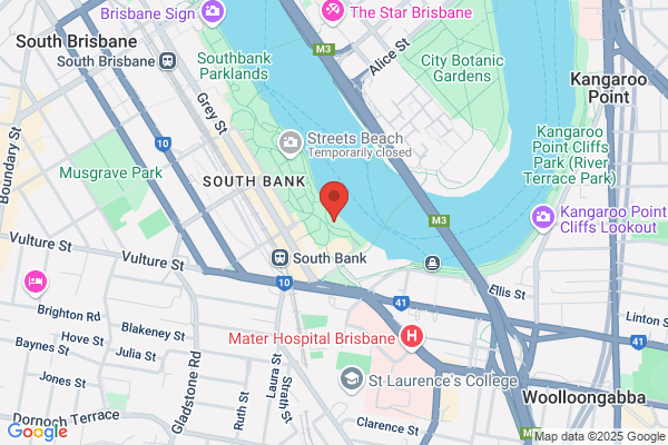 Brisbane South Bank River Room