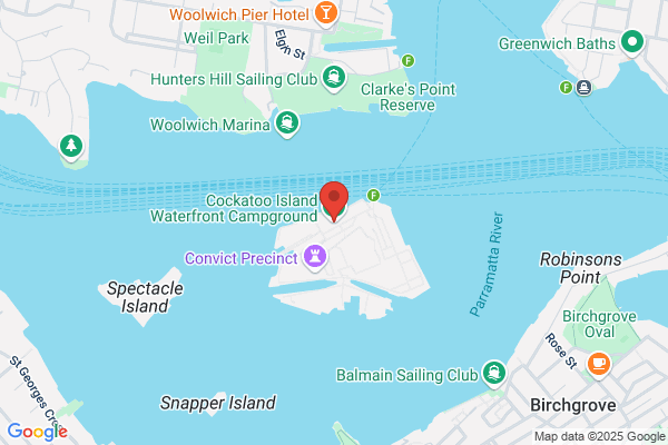 Cockatoo Island Camping