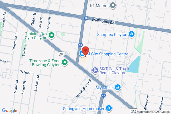 BWS Clayton M-City