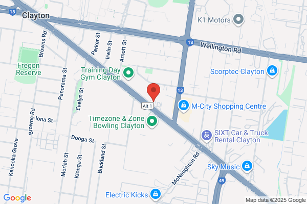 BWS Monash Drive
