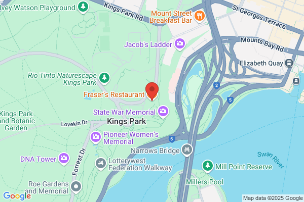 Fraser's Restaurant Kings Park