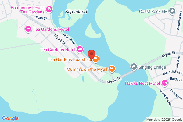 Tea Gardens BBQ Boats