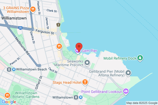 A. AAA Williamstown Charters Gem Pier