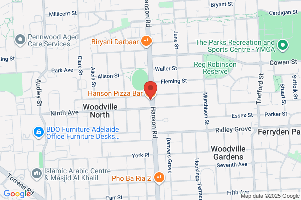 Hanson Pizza Bar Restaurant