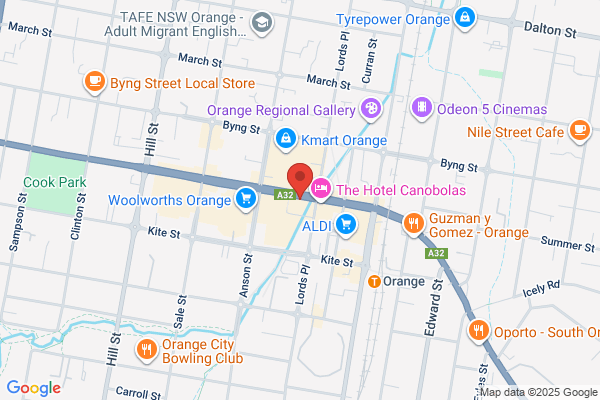 Collins Booksellers Orange