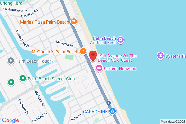19th Avenue On The Beach