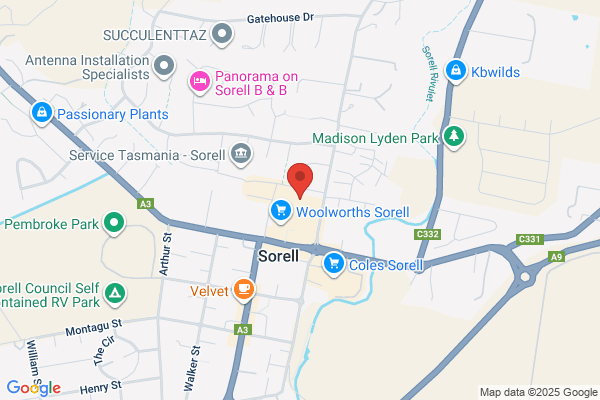 BWS Sorell Drive
