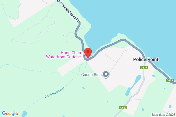 Huon Delights Waterfront Cottage