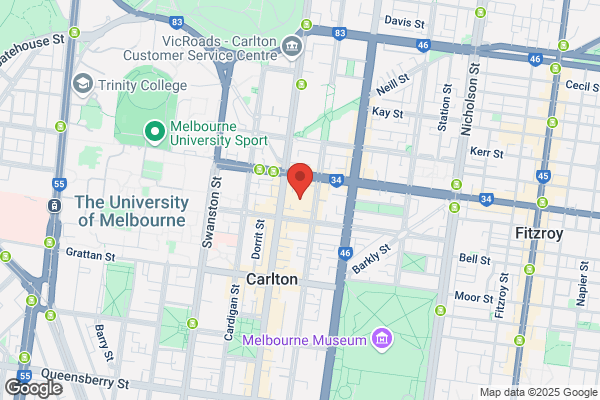 Brown Gouge Dry Cleaners