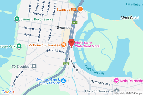 Black Swan Waterfront MotelSwansea