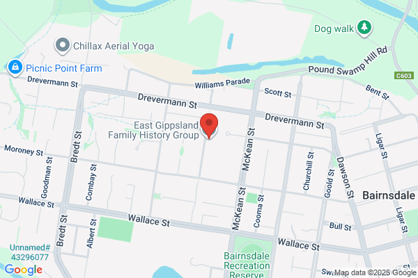 East Gippsland Family History Group Inc