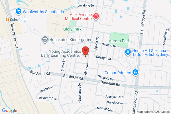 Young Academics Early Learning Centre - Schofields, Alex Ave